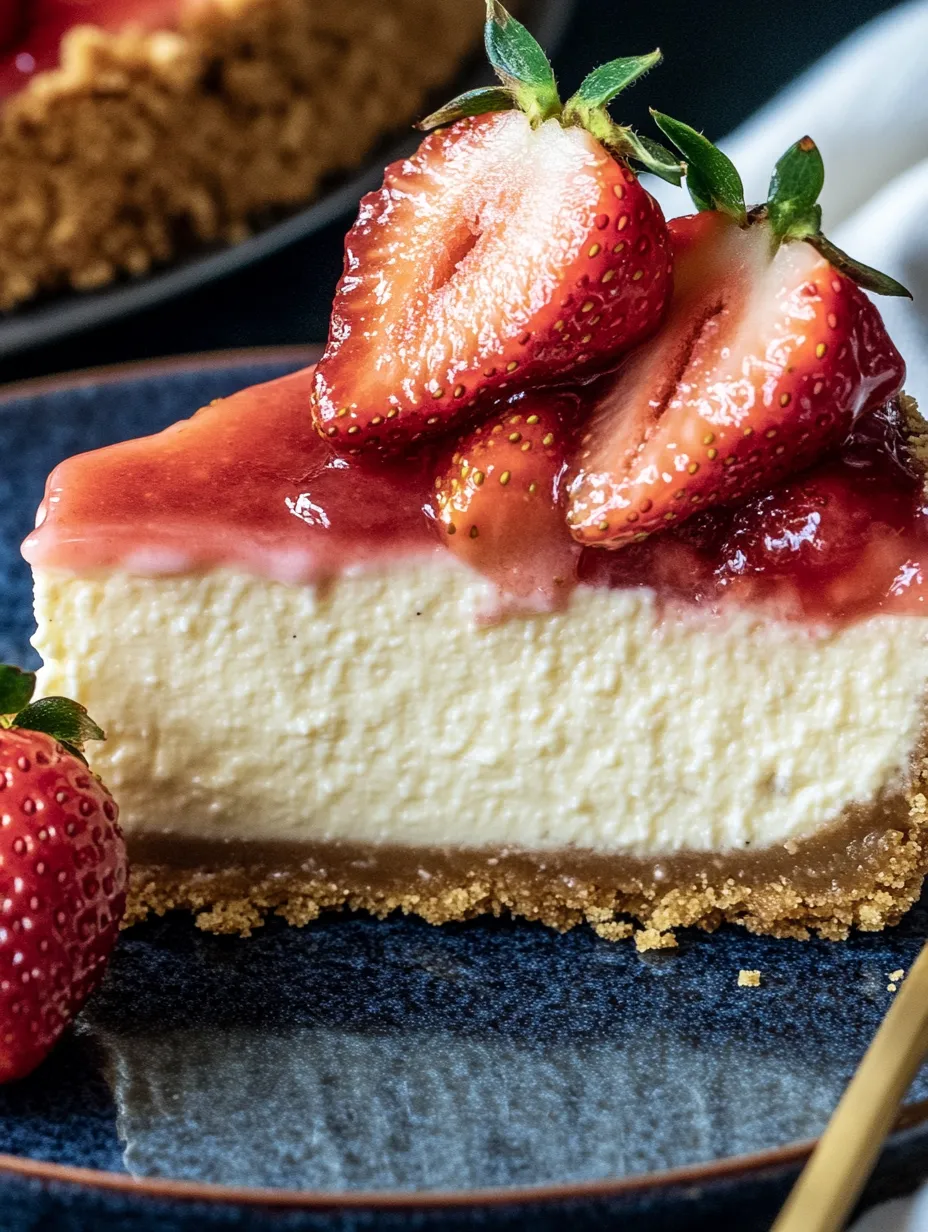 Cremige Erdbeer-Käsekuchen-Verführung