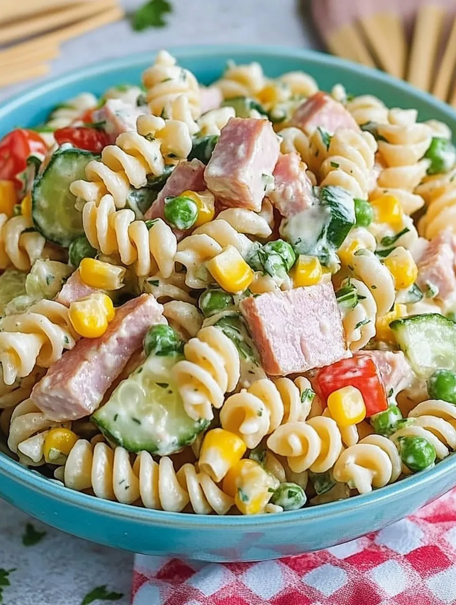 Omas Traditioneller Pastasalat mit Mayo – Cremig und Unvergesslich