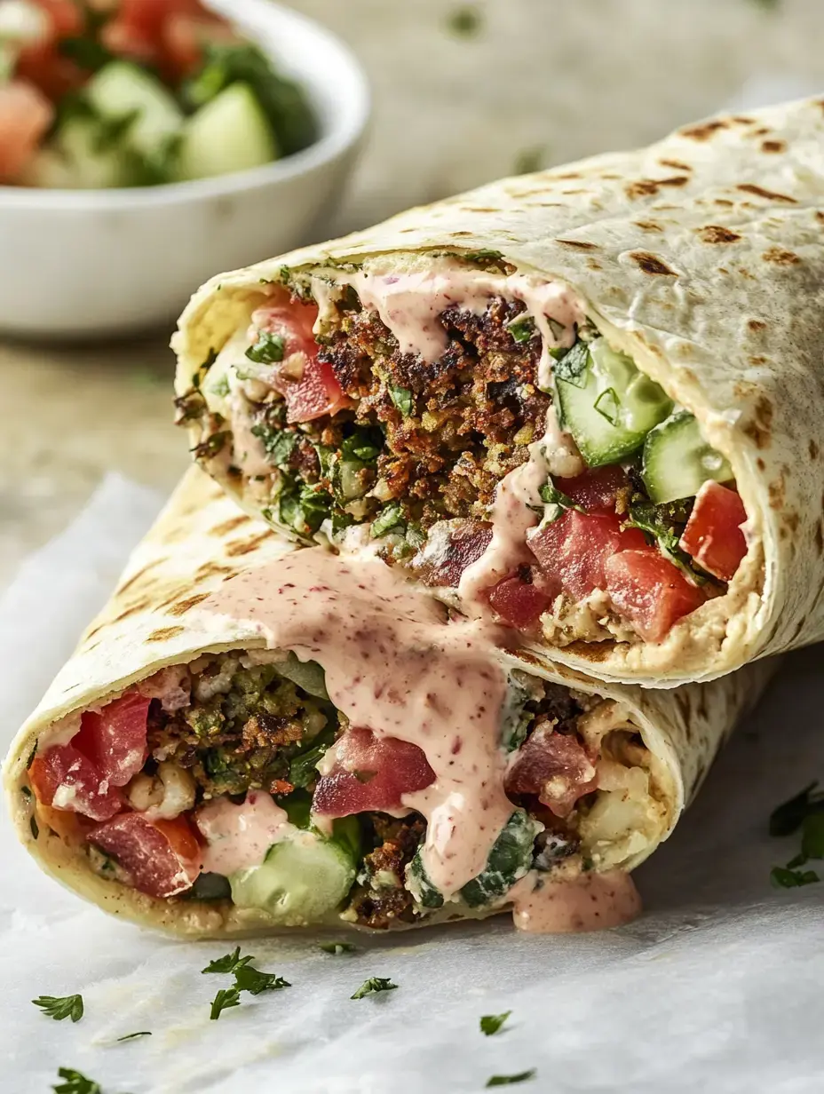 Ein Walisine mit Gemüse, Tomaten und einer cremigen Sauce, angerichtet auf weißem Hintergrund.