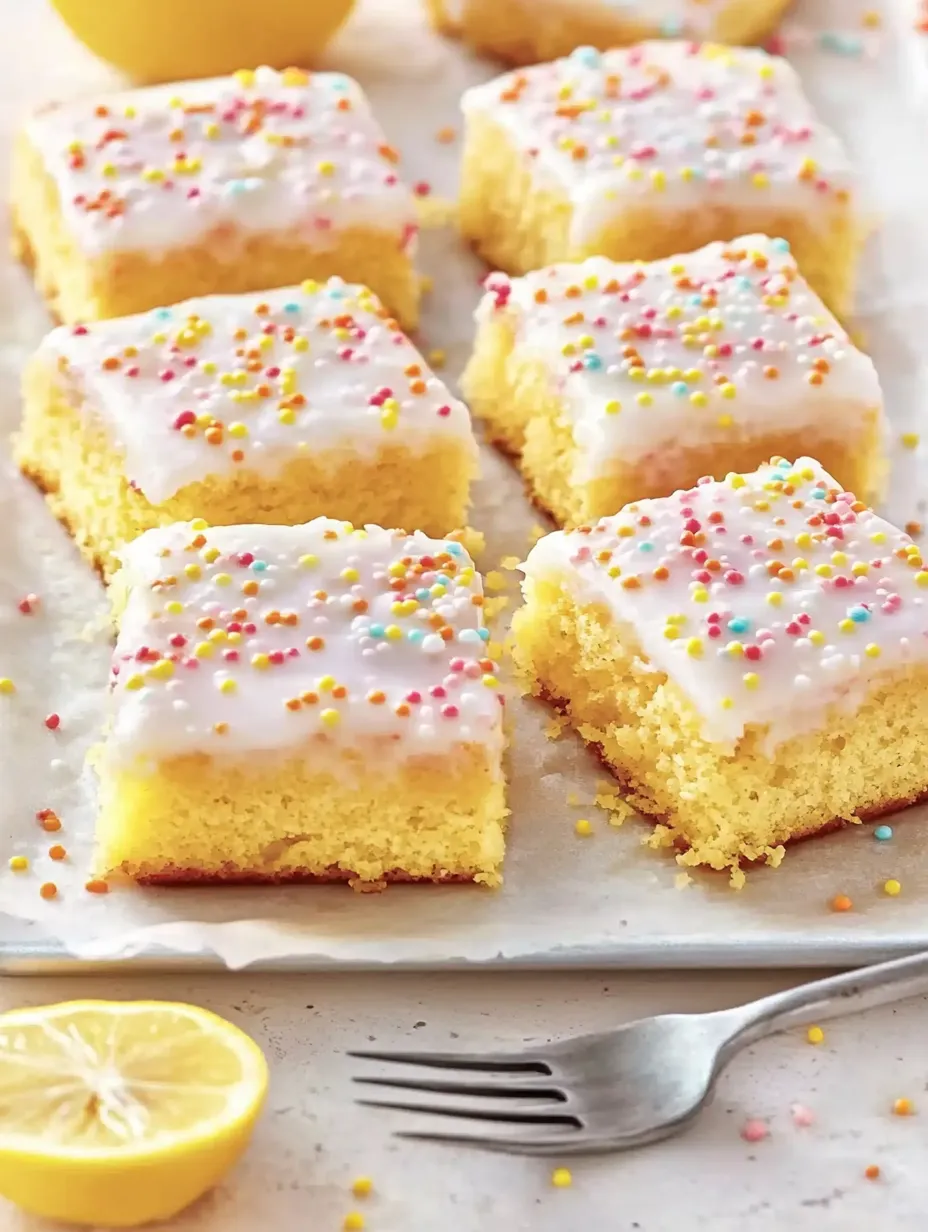 Zitronen-Blechkuchen – Fruchtig, Saftig und Gelingt Immer