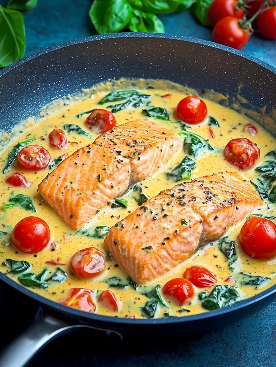 Lachs in Parmesancreme auf Kokosreis – Exotisch und sahnig