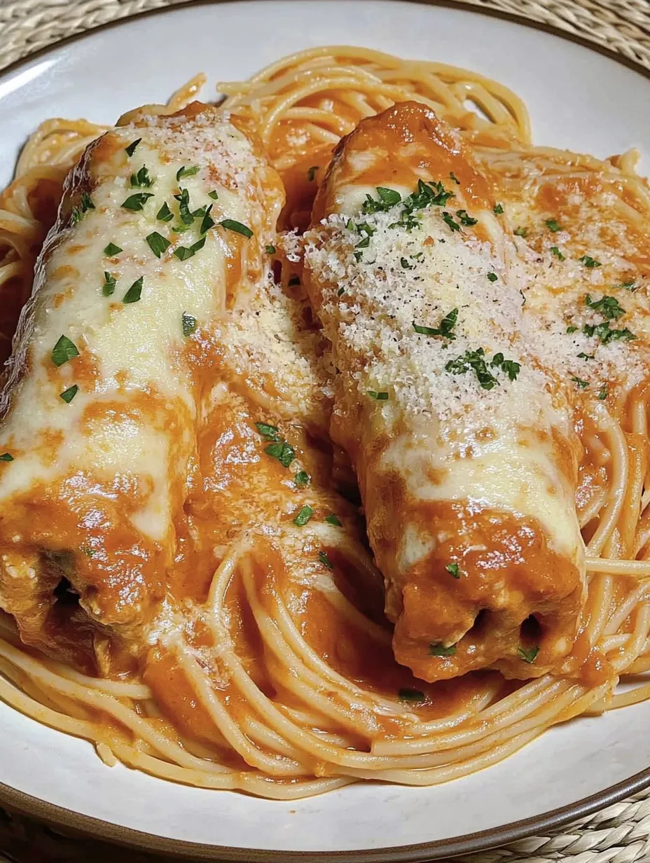 Schinken-Hackfleisch-Röllchen in Tomatensauce – Einfach und Herzhaft