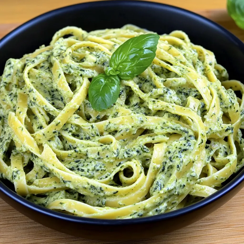 Cremige Spinat Pasta