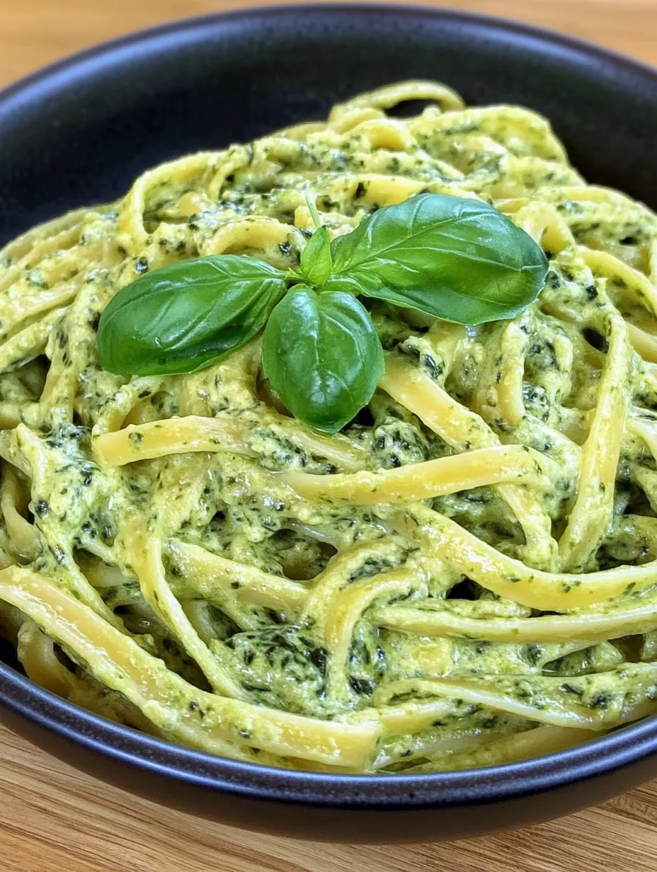 Nudeln mit Spinat-Sahnesauce – Einfach & Lecker