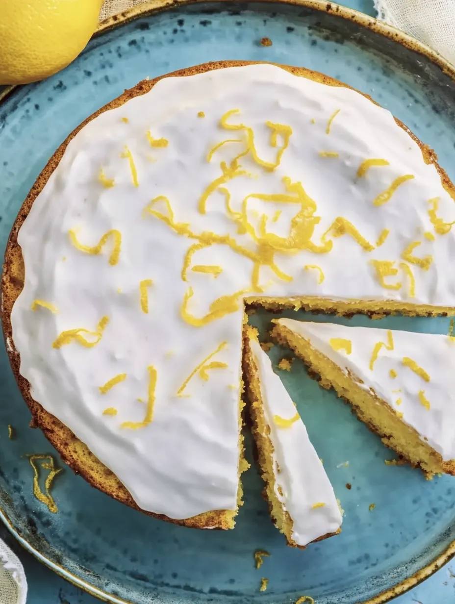 Sizilianischer Zitronenkuchen – Frisch & Duftend