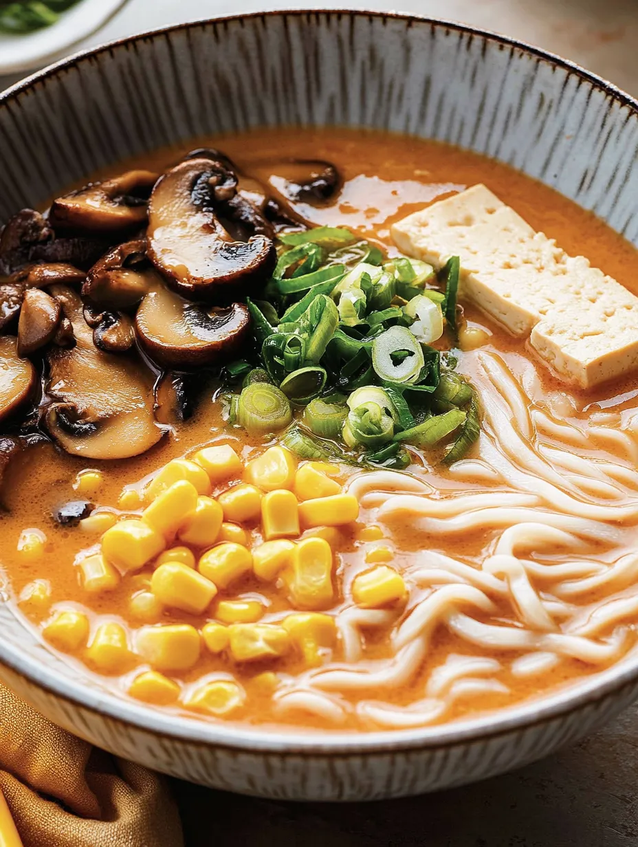 Vegane Tantanmen – Würzige Ramen mit Cremigkeit