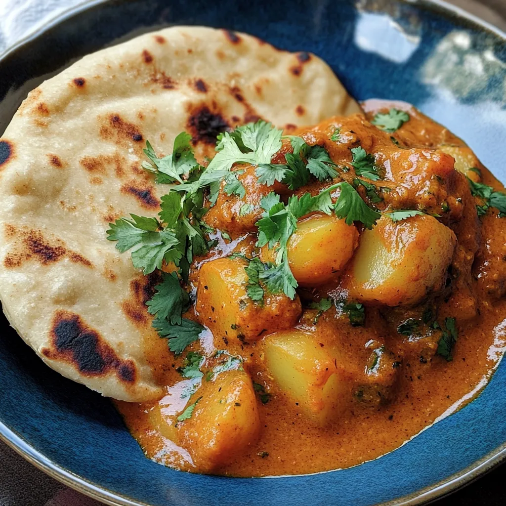 Fantastisches Kaschmir Kartoffelgericht: Dum Aloo Genuss