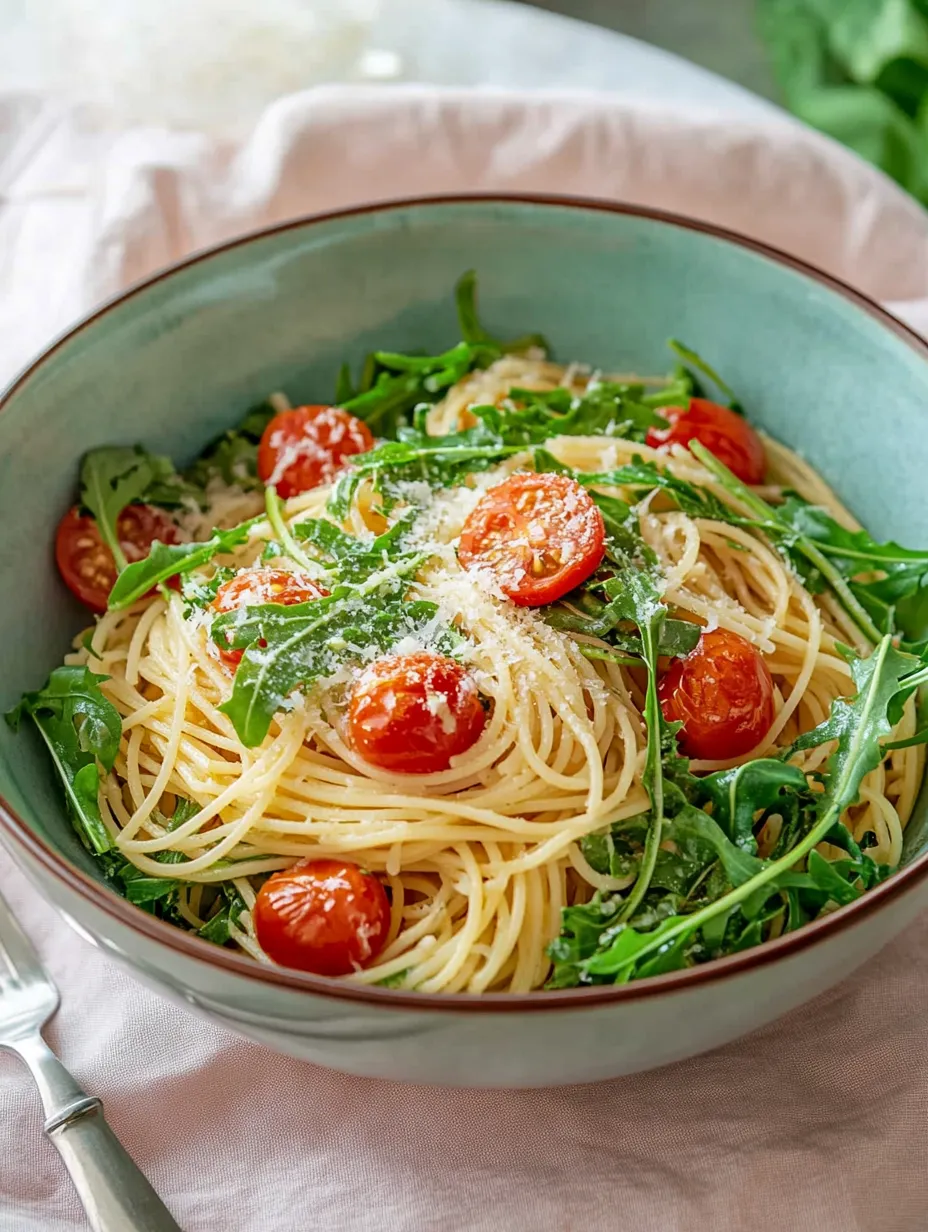 Rucola Pasta mit Burrata – einfach, flott und lecker