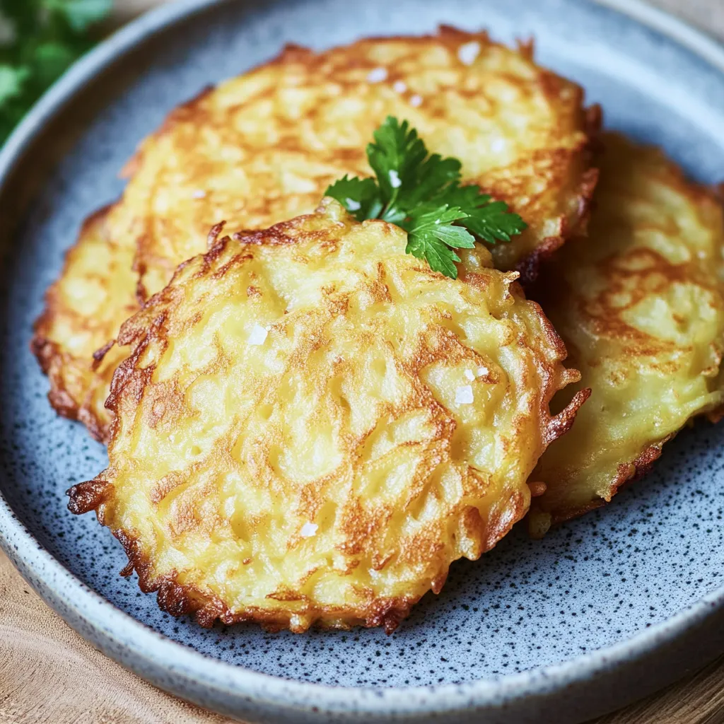 Kartoffelpuffer aus der Heißluftfritteuse