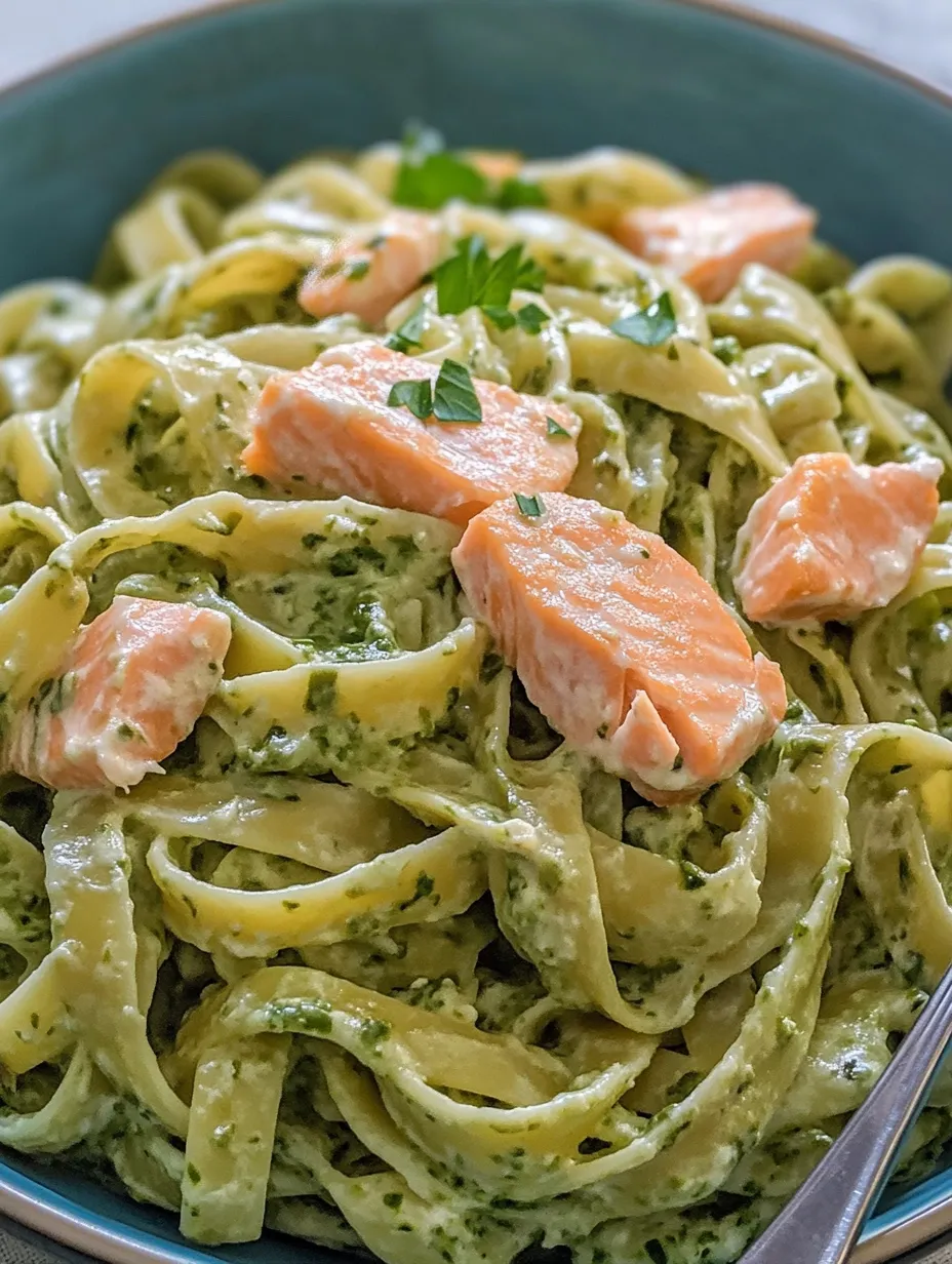 Lachs Pasta mit sahniger Sauce – Schnell und lecker