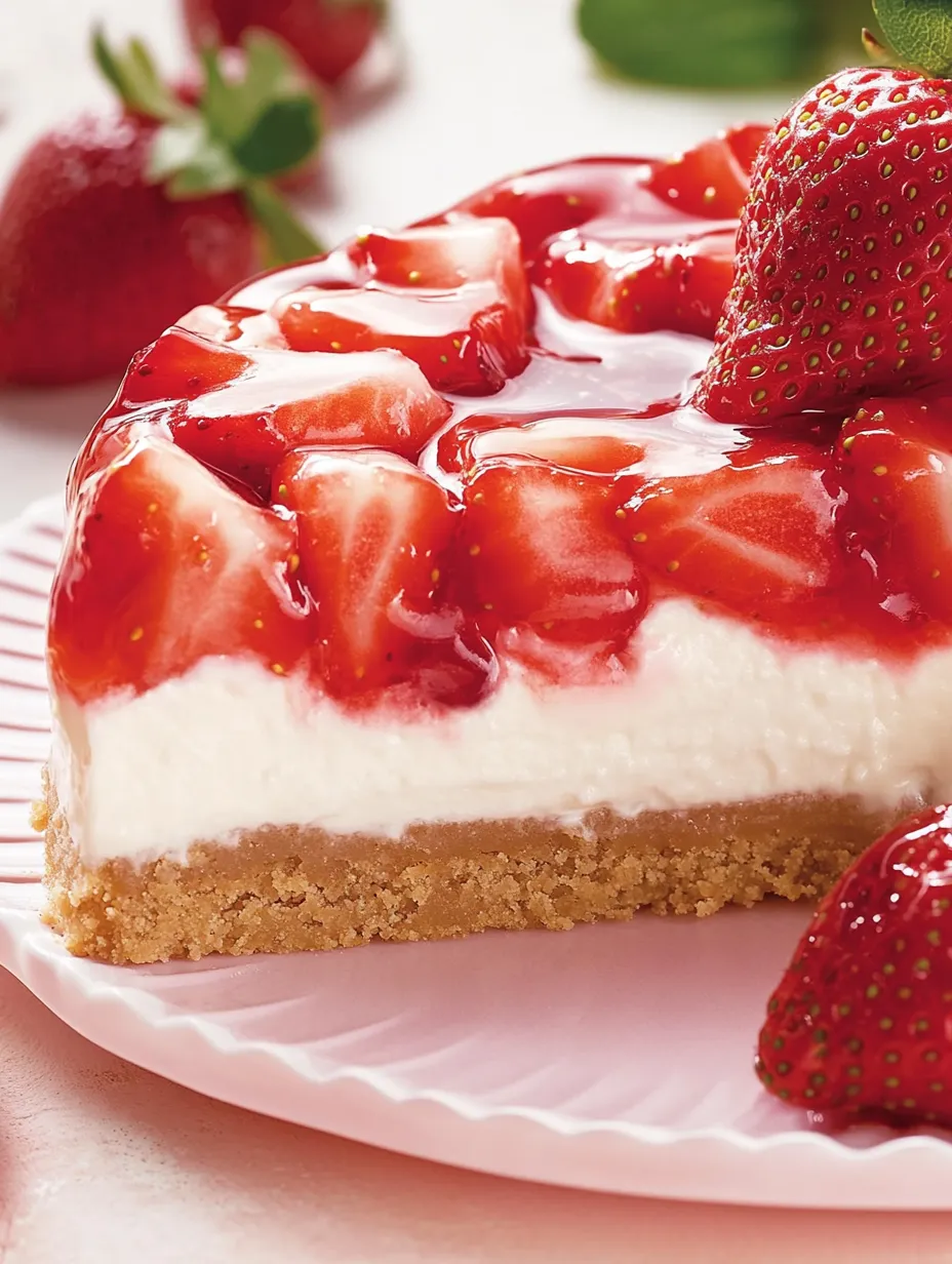 Kalter Erdbeerkuchen – Rasch, Fruchtig und Köstlich