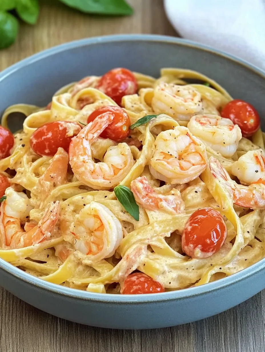 Spaghetti mit Shrimps in Frischkäsesoße – Flott und Köstlich