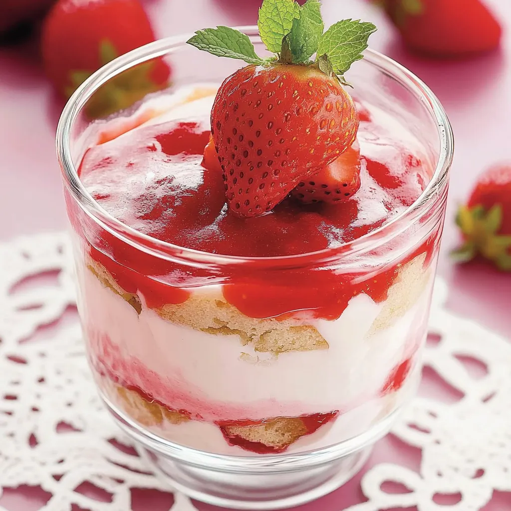 Erdbeer Tiramisu im Glas – Ein Traum zum Löffeln