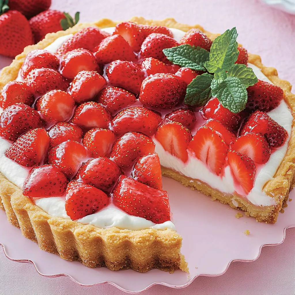 Erdbeerkuchen mit Mascarpone-Creme