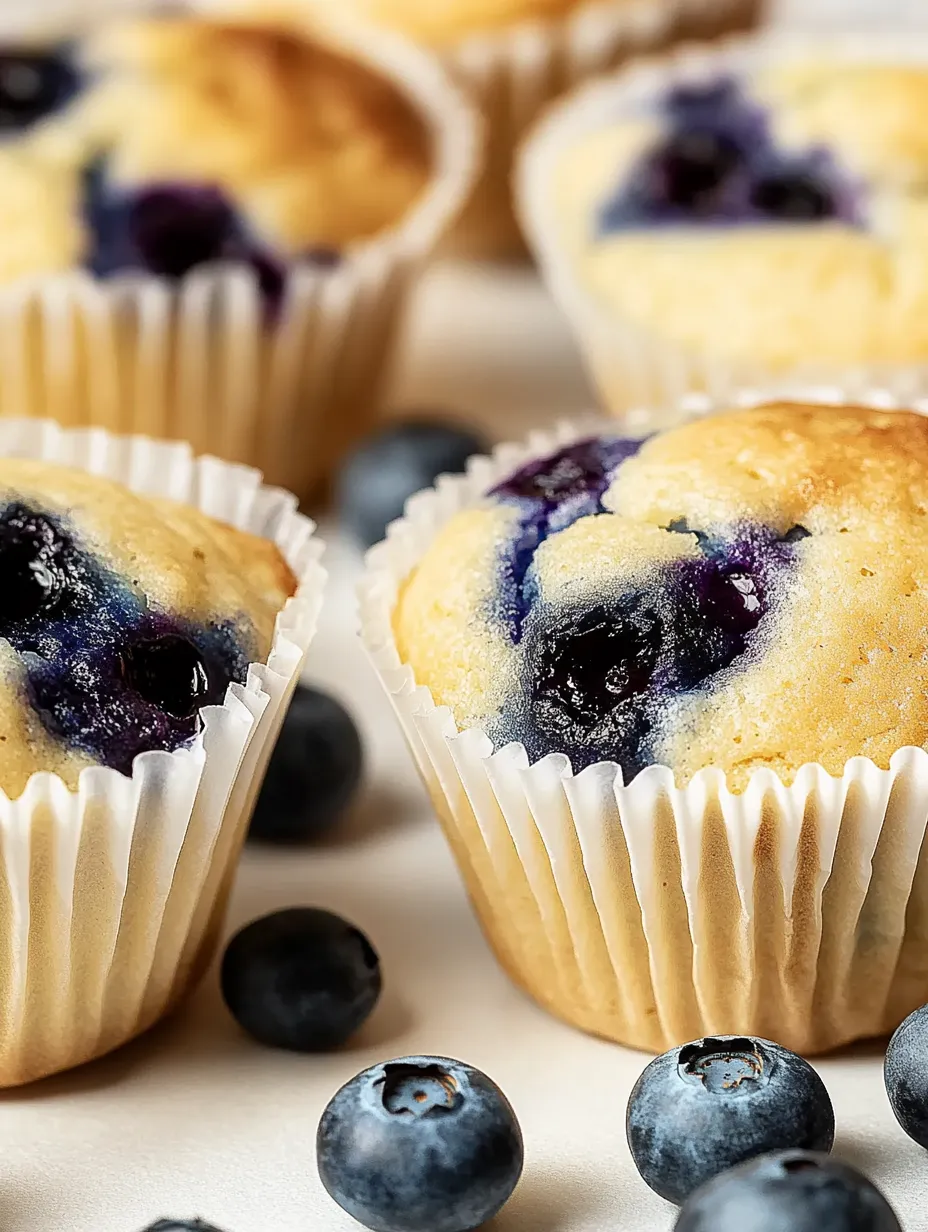 Klassische Blaubeermuffins – Saftig, Fruchtig und Schnell Gemacht