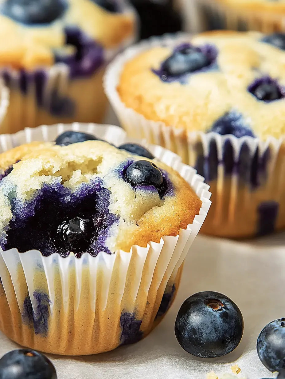 Klassische Blaubeermuffins – Einfach, Locker und Lecker