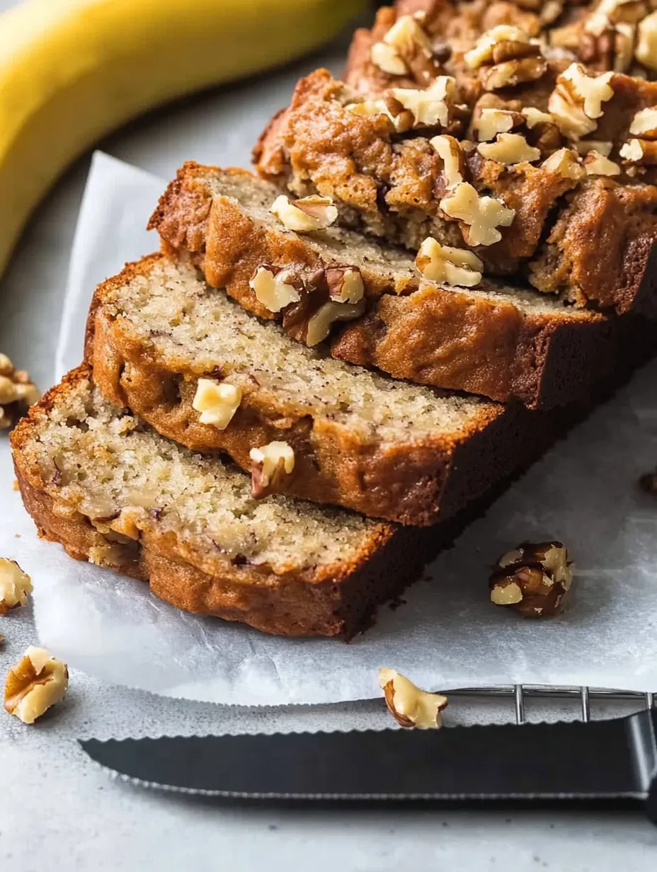 Bananenbrot mit Walnüssen – Einfach, Saftig und Köstlich