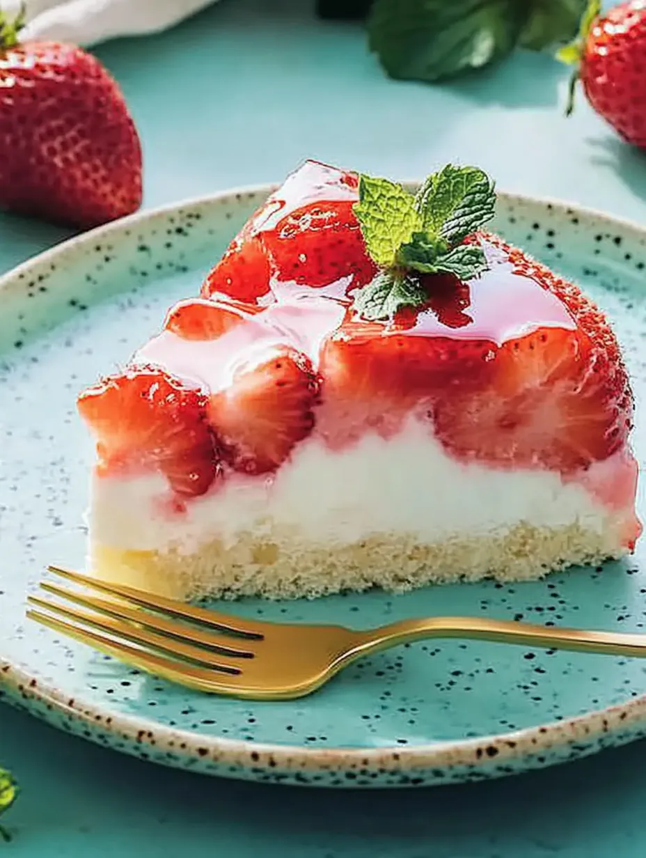 Erdbeerkuchen mit Pudding – Cremig, Fruchtig und Köstlich