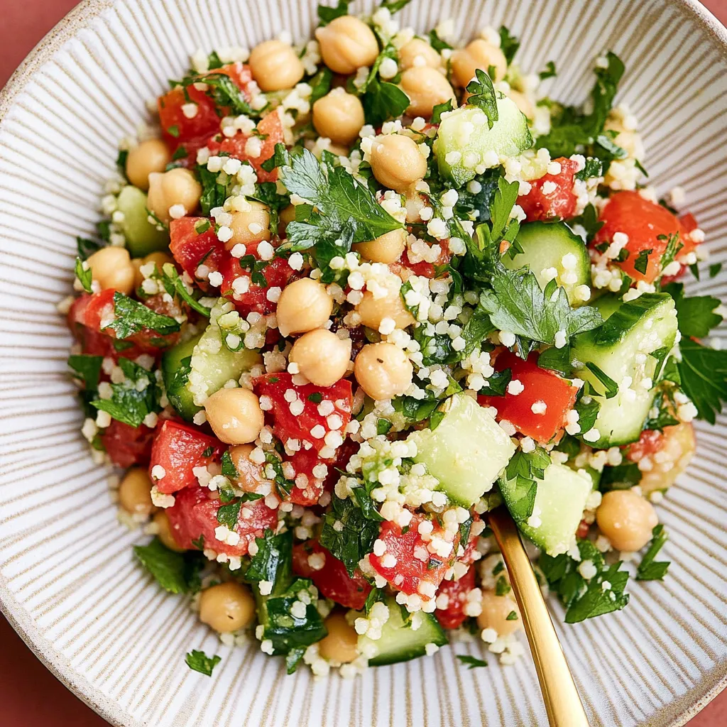 Kichererbsen-Couscous-Salat