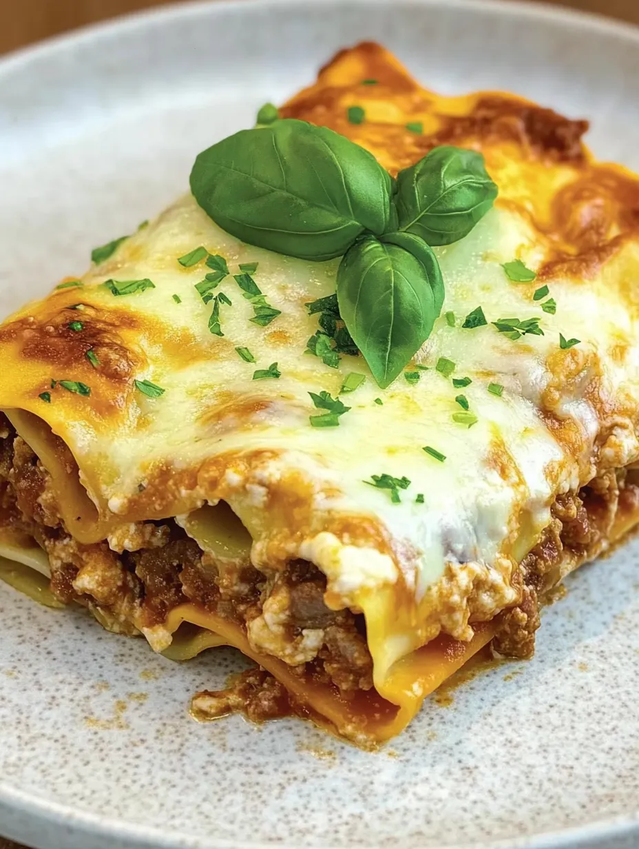 Cannelloni mit Hackfleischfüllung