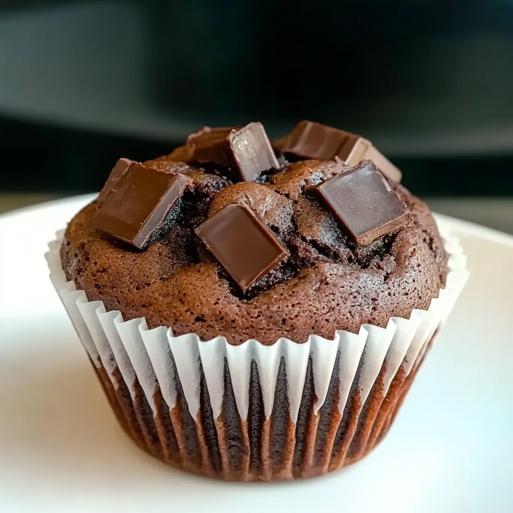 Fluffige Schoko-Muffins mit Öl