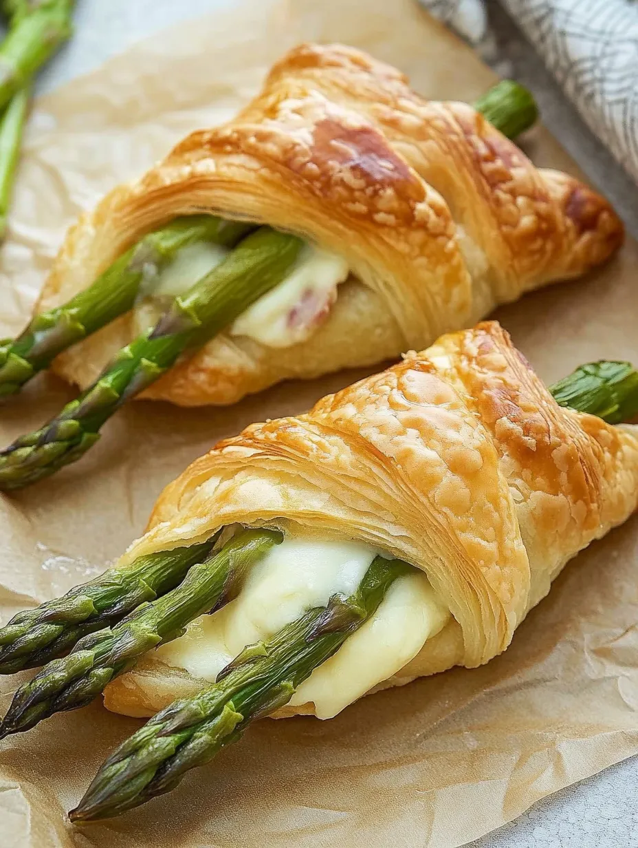 Spargel in Blätterteig mit Schinken und Käse – Knusprig, Herzhaft und Einfach Lecker