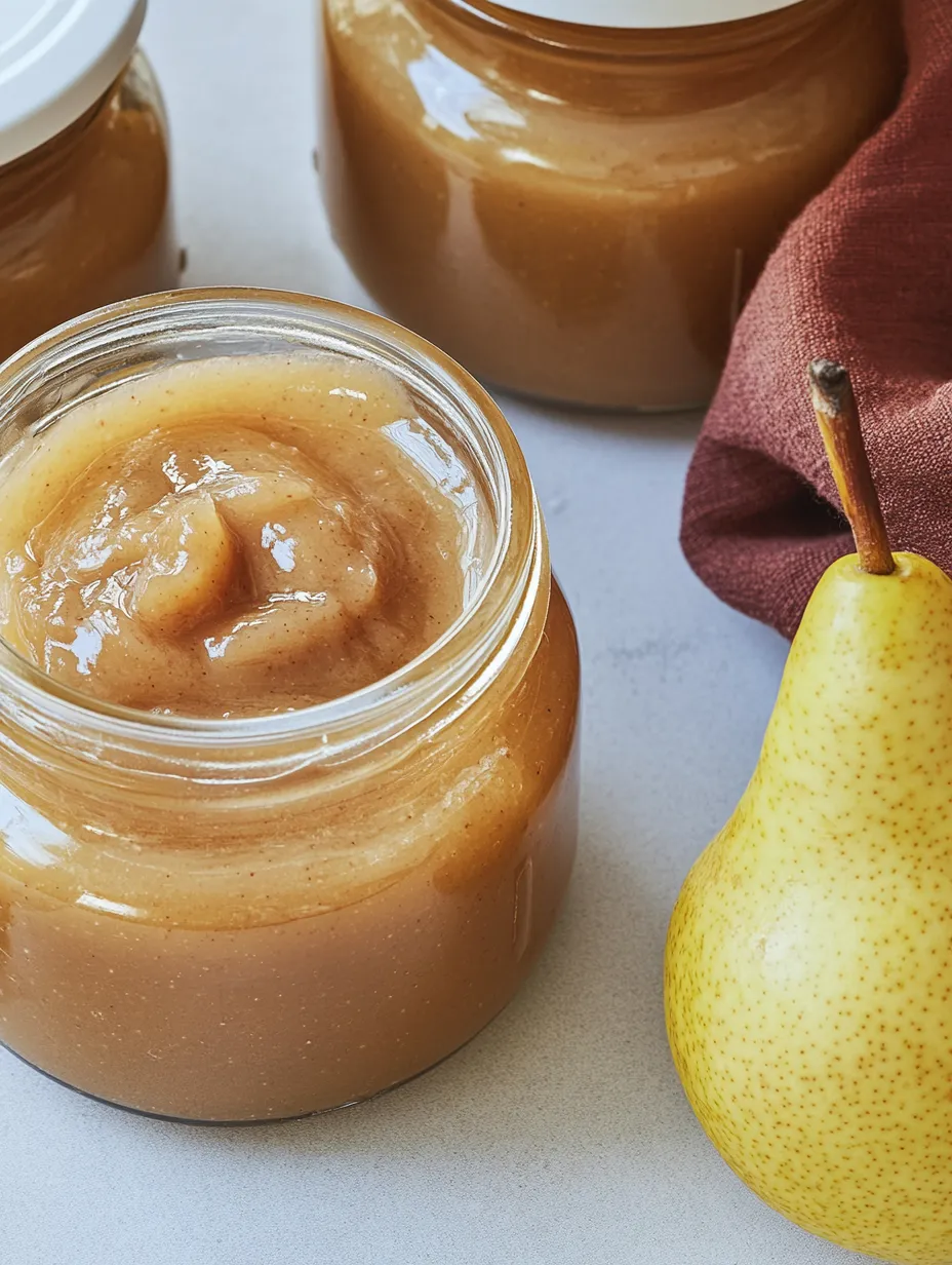 Birnenmarmelade mit Eierlikör – Fruchtig, Samtig und Besonders Lecker