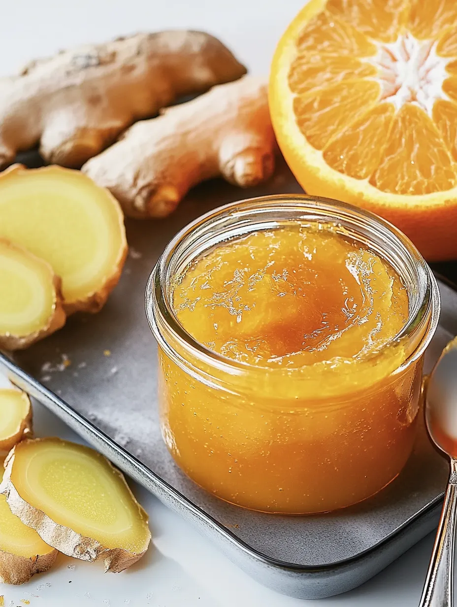 Orangen-Ingwer-Marmelade – Frisch, Zitrusfruchtig und Angenehm Würzig