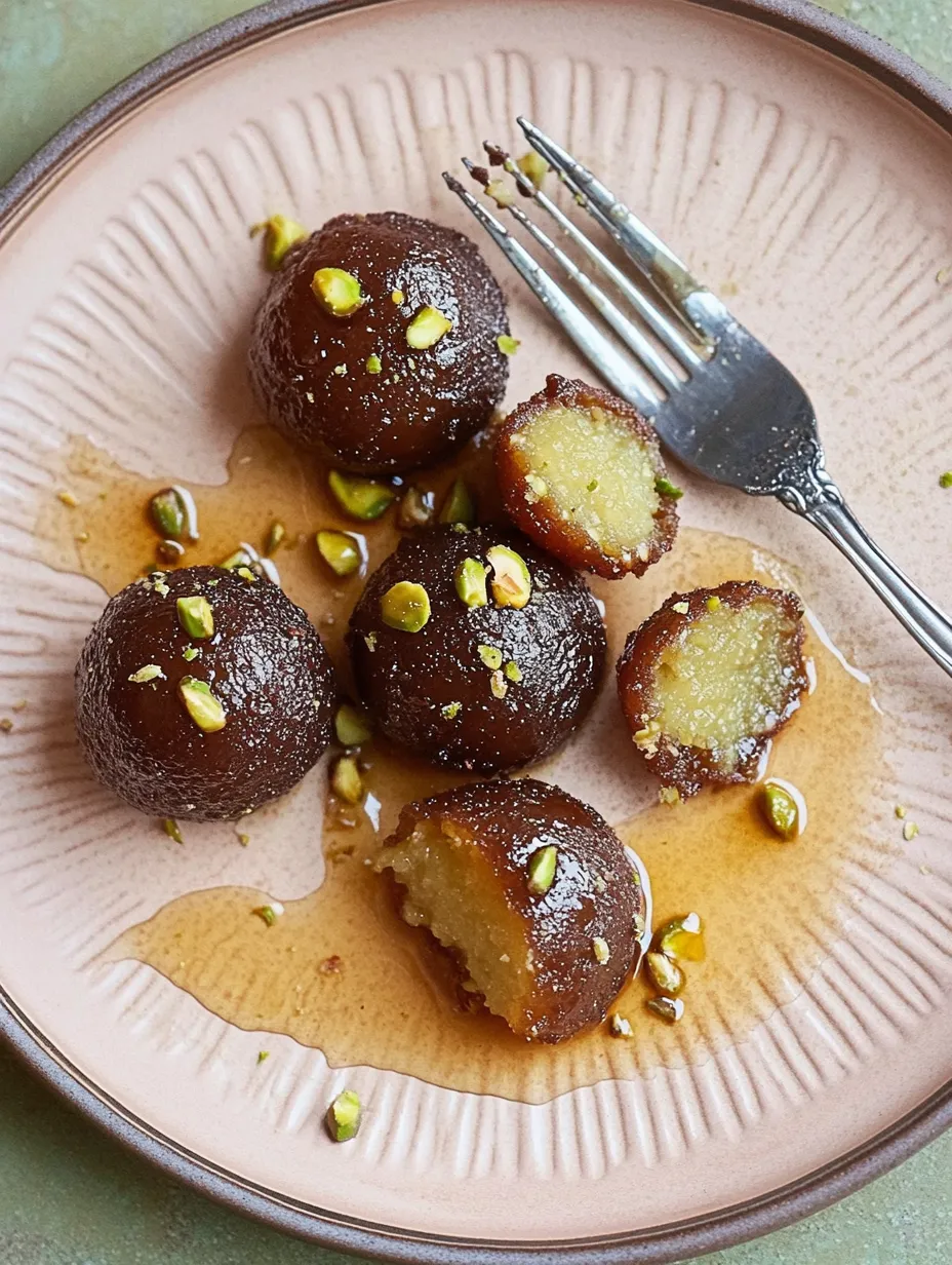 Gulab Jamun – Weich, Sirupgetränkt und Verführerisch Süß