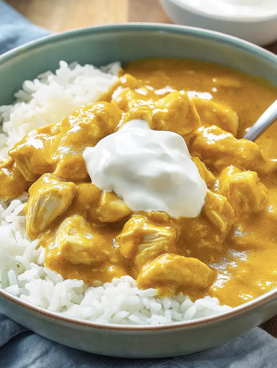 Cremiges Madras-Hähnchencurry mit Ananas – Einfach & Würzig