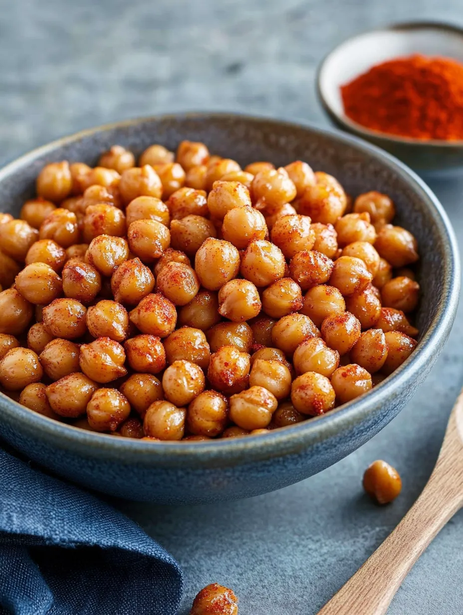 Knackige Ofenkichererbsen – Ein toller Snack