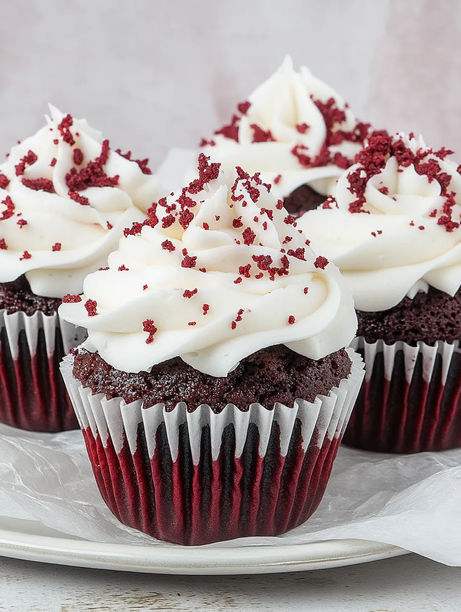 Saftige Red Velvet Cupcakes – traumhaft locker!