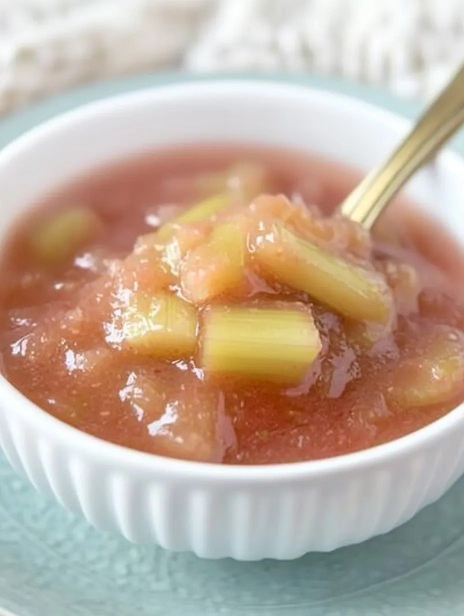 Fruchtiges Rhabarberkompott – einfach & lecker!