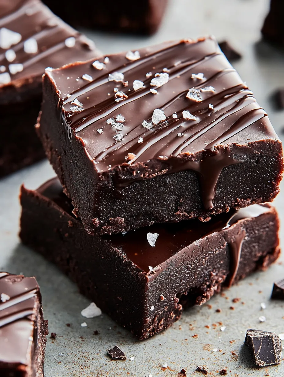 Fudgy Brownies mit nur 5 Zutaten – Super einfach!
