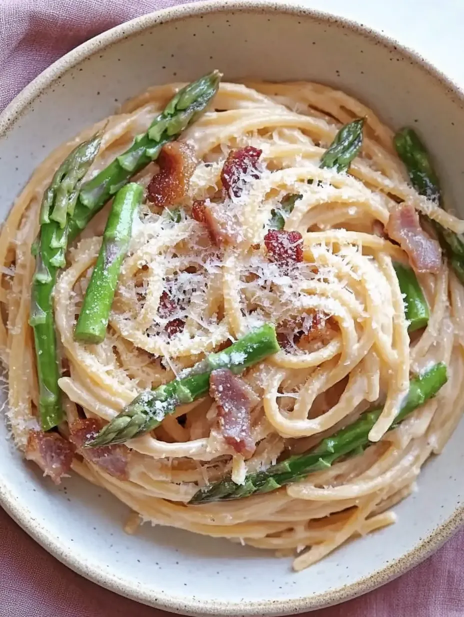 Cremige Pasta mit grünem Spargel – Frühlingsgenuss pur!