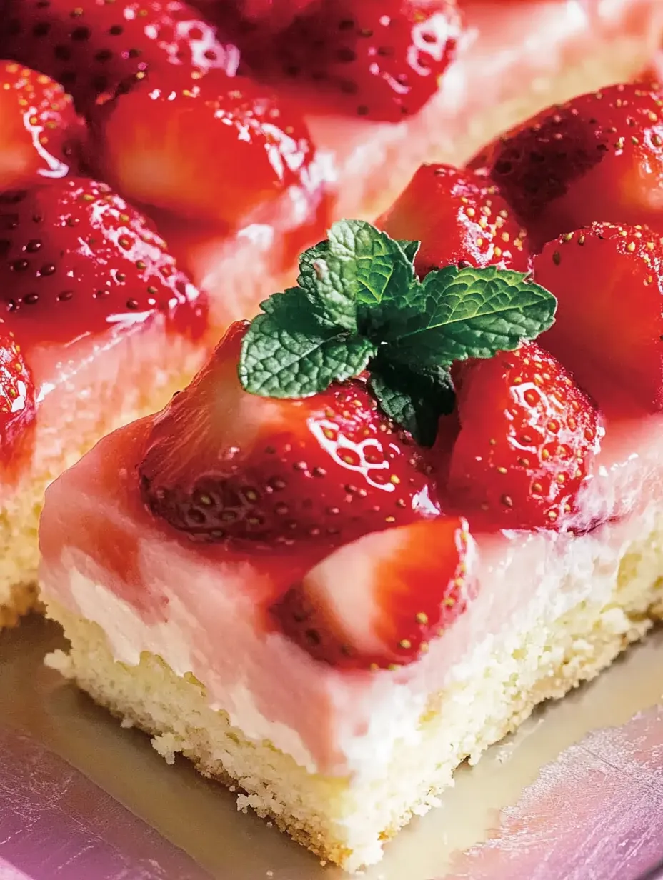 Saftiger Erdbeerkuchen vom Blech – Mit Schmand & Pudding
