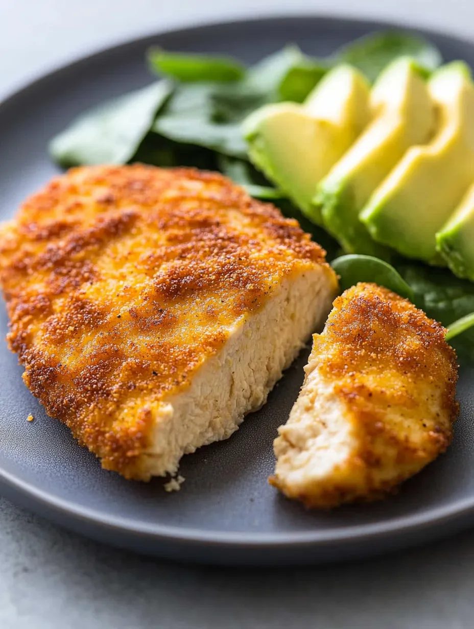 Buttrige Parmesan-Hähnchenschnitzel