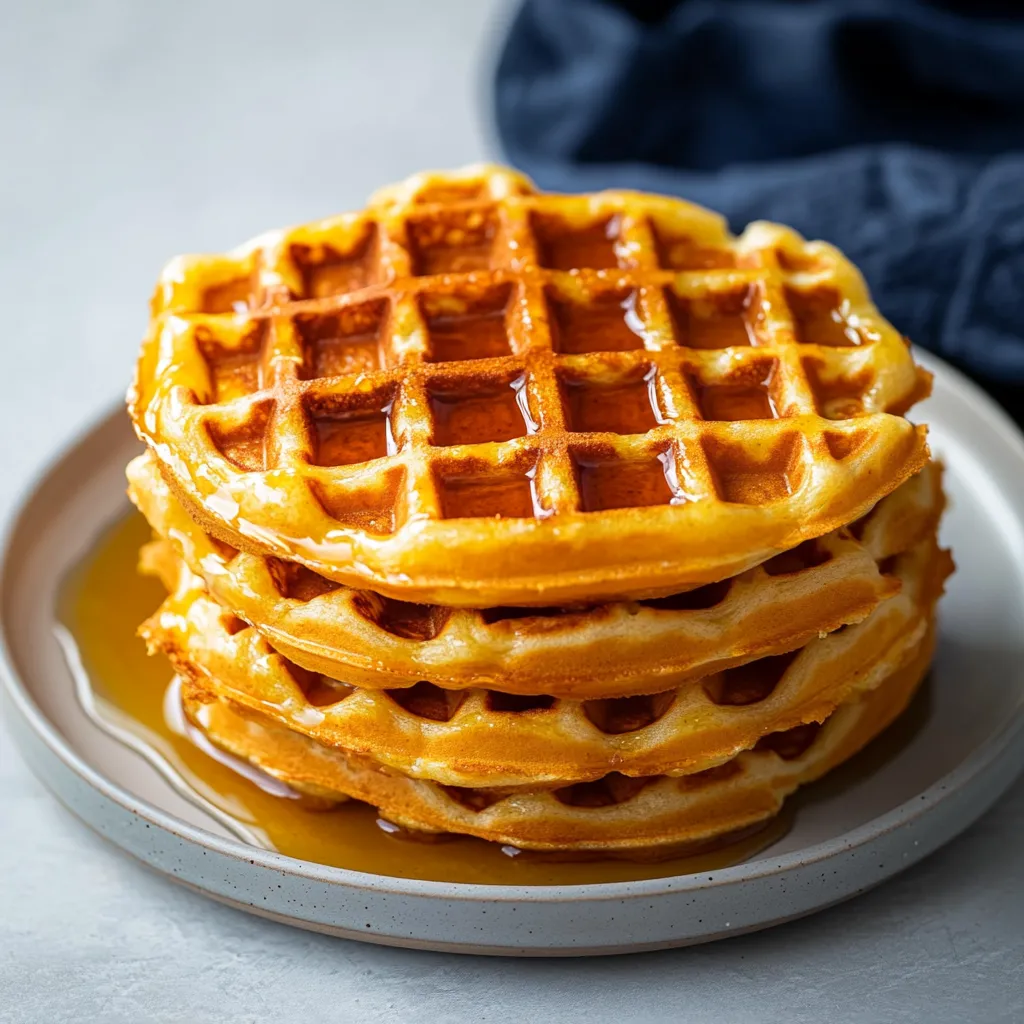 Zwei-Zutaten Chaffles