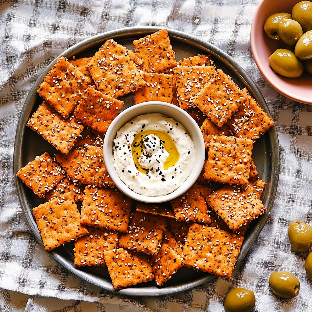 Vegan knusprige Linsencracker – Snack voller Protein