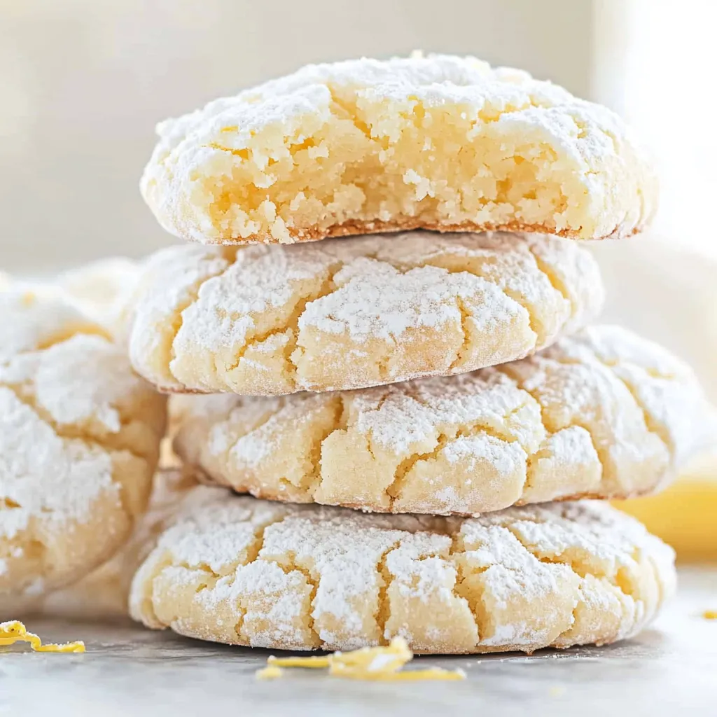 Zitronenbutter Cookies