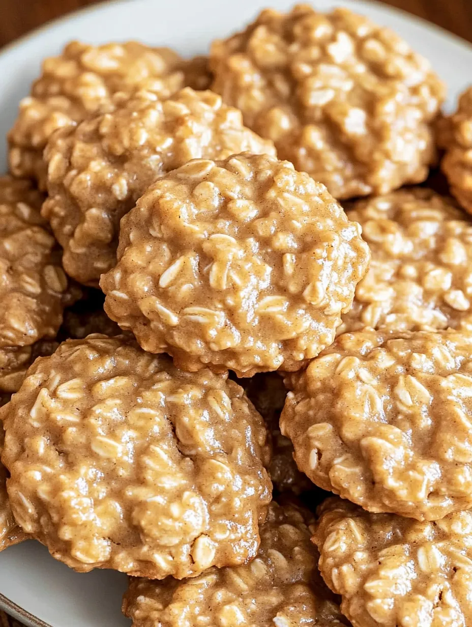 Weiche No-Bake-Hafer-Butterscotch-Kekse