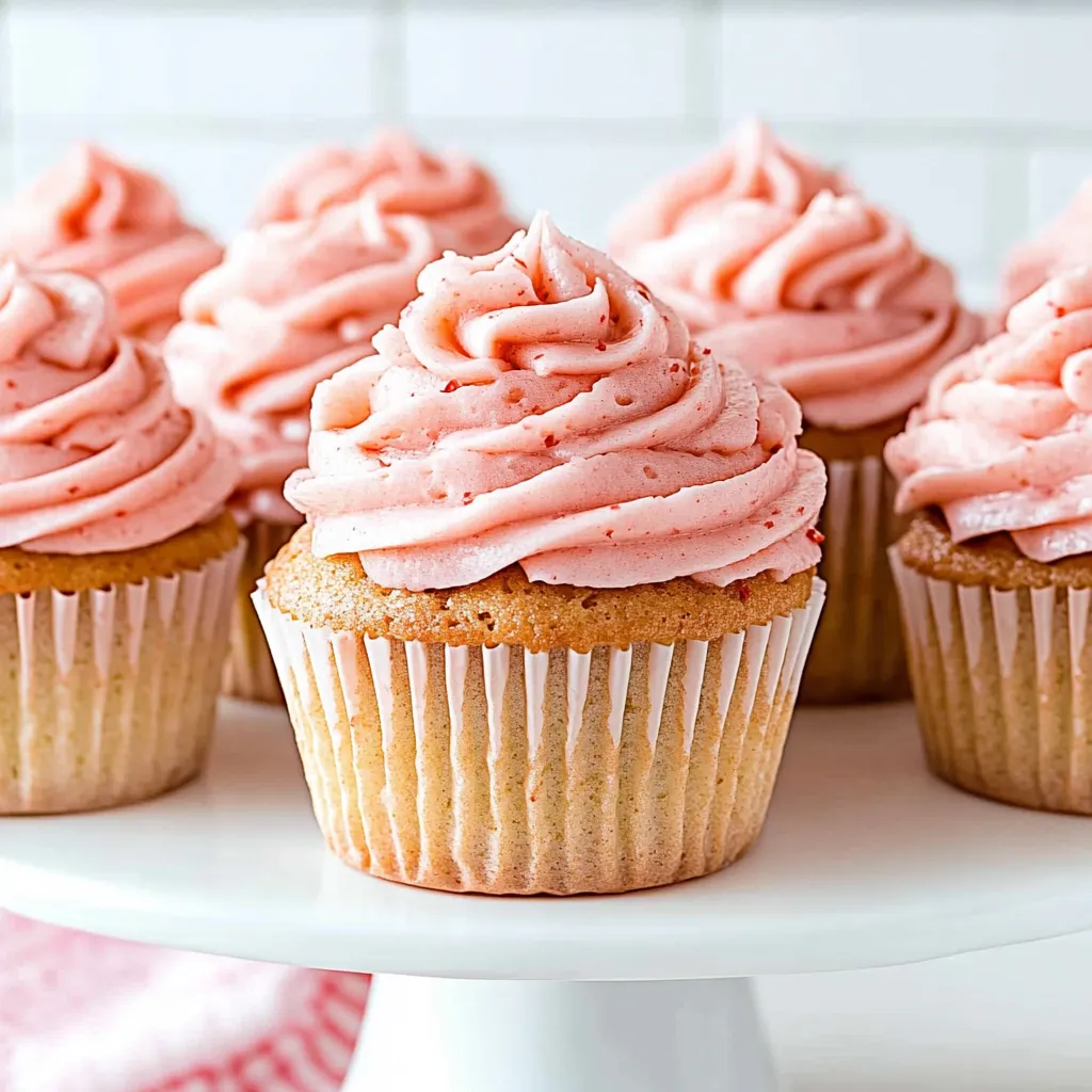 Erdbeer-Cupcakes