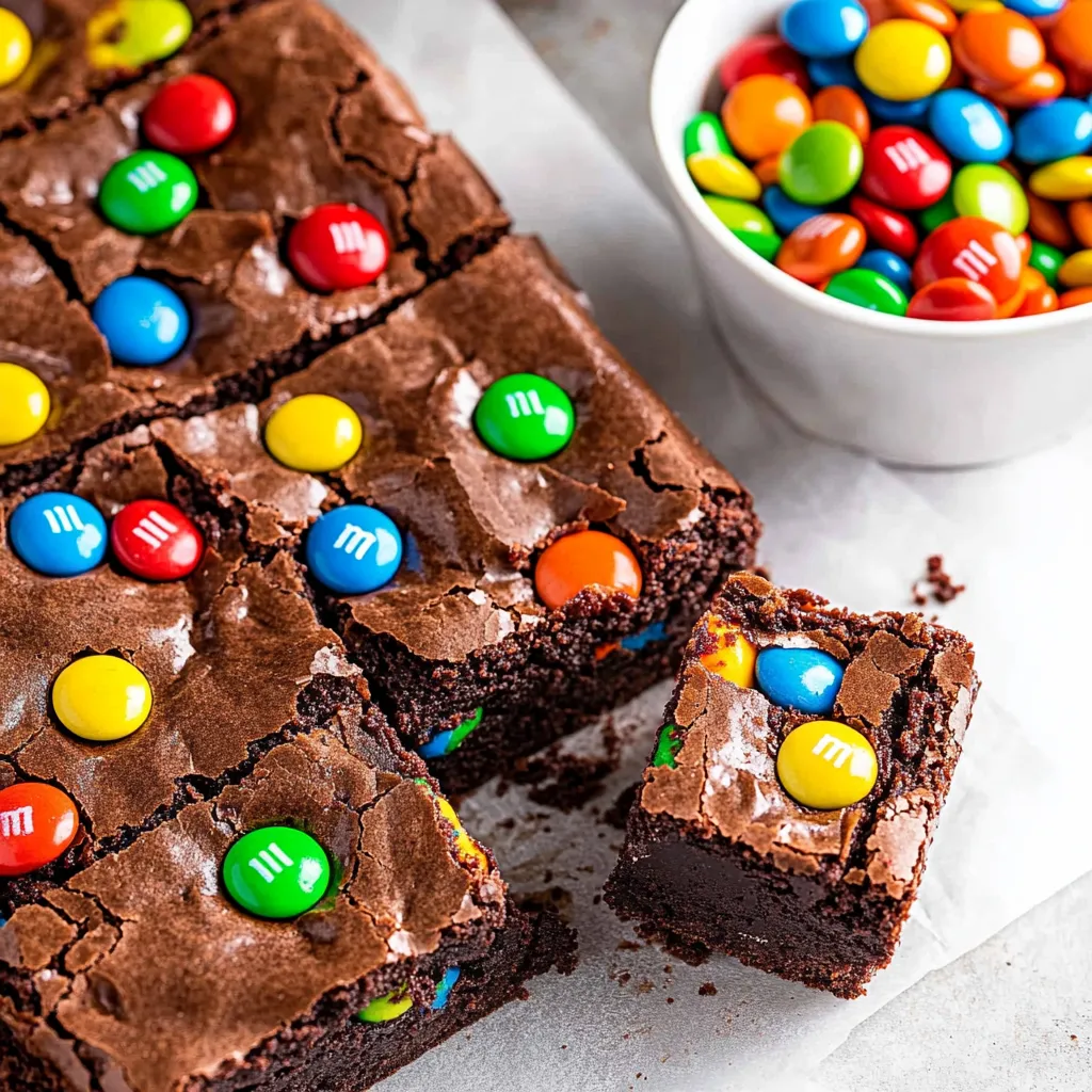M&M Brownies