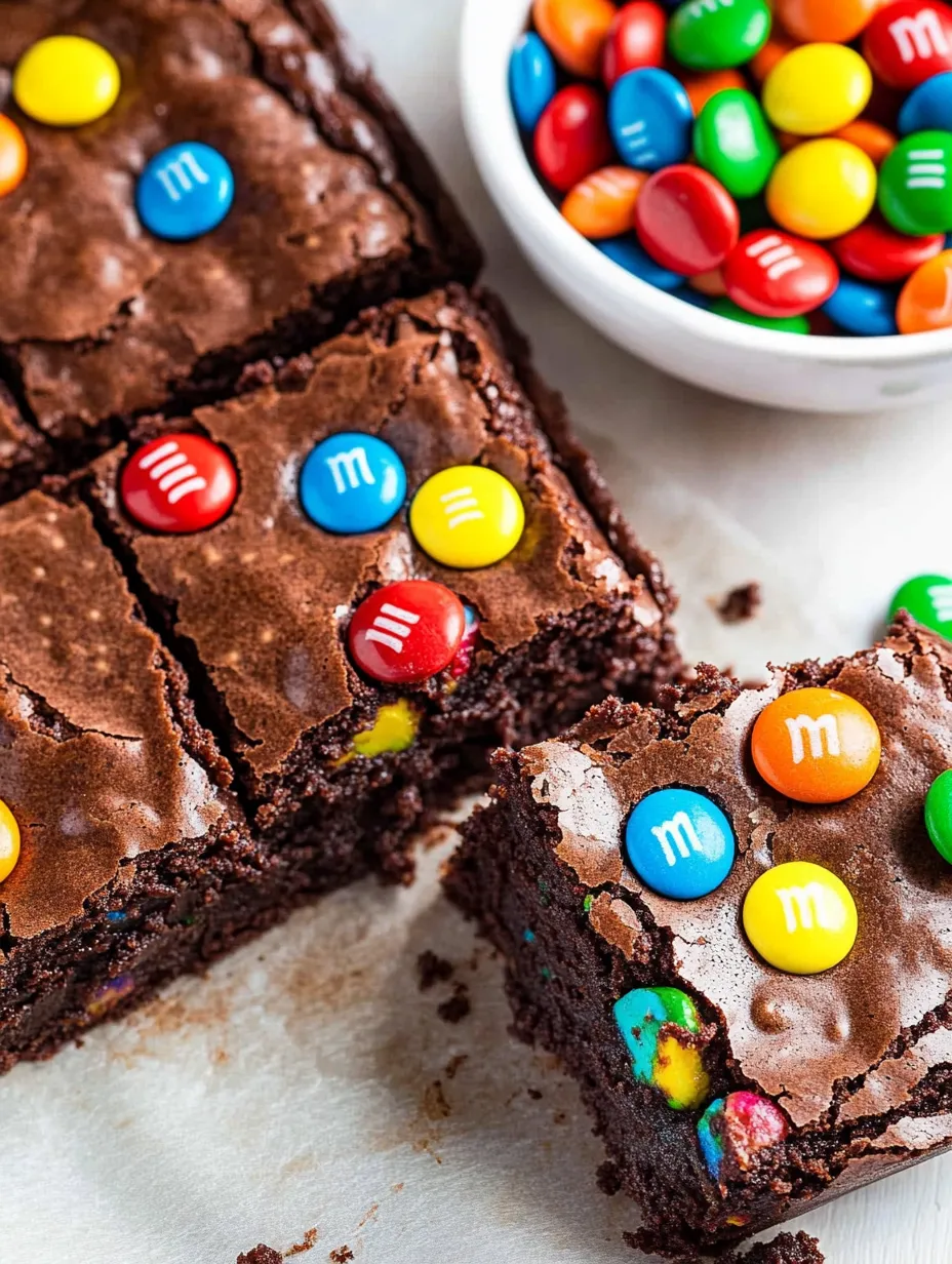 Schoko Regenbogen Brownies