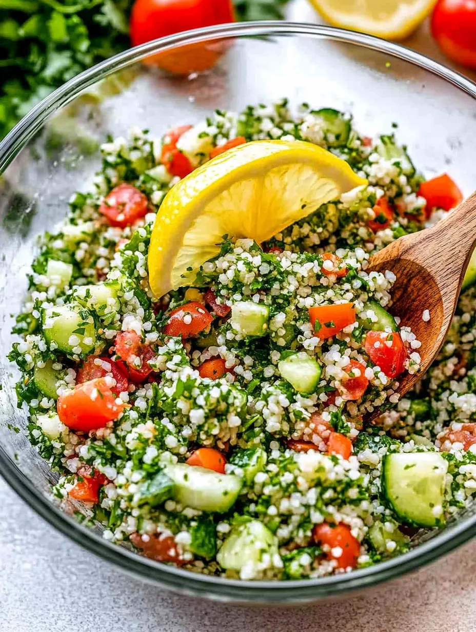 Spritziger Kräuter-Bulgur-Teller