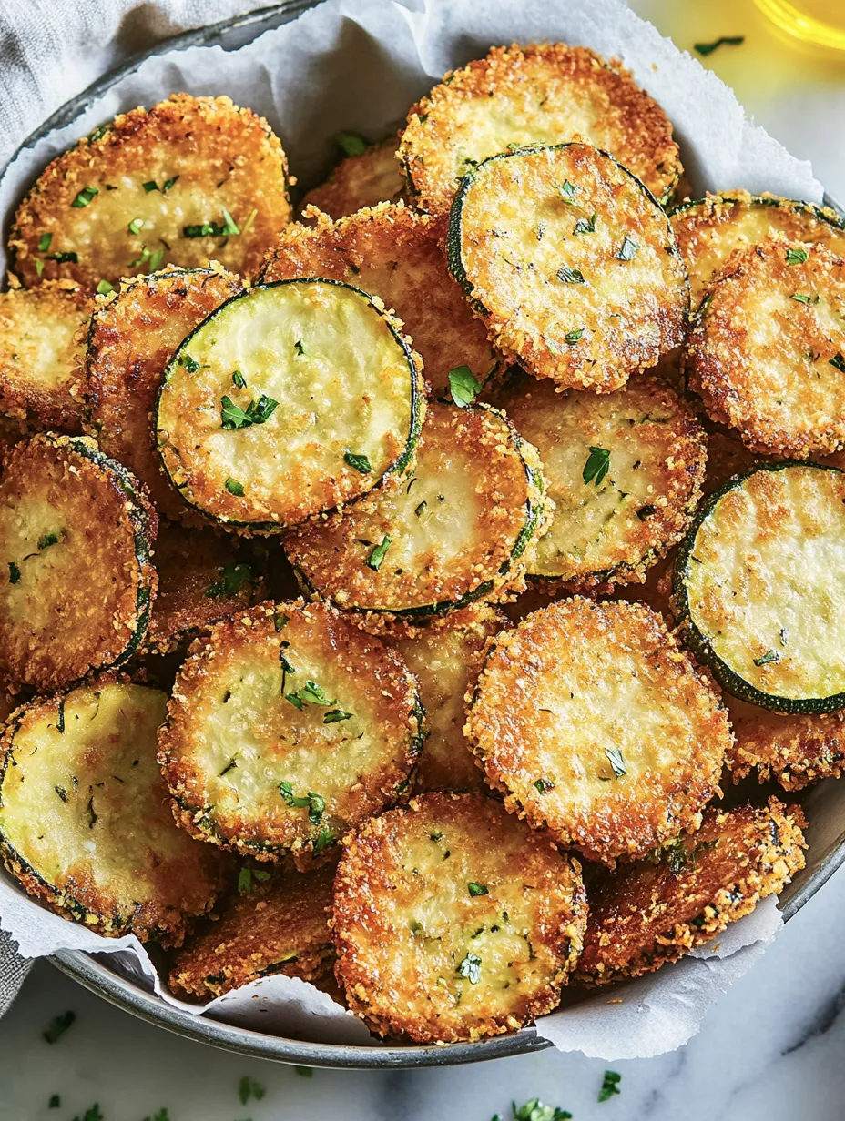 Eine Schale mit frittierten Zucchini.
