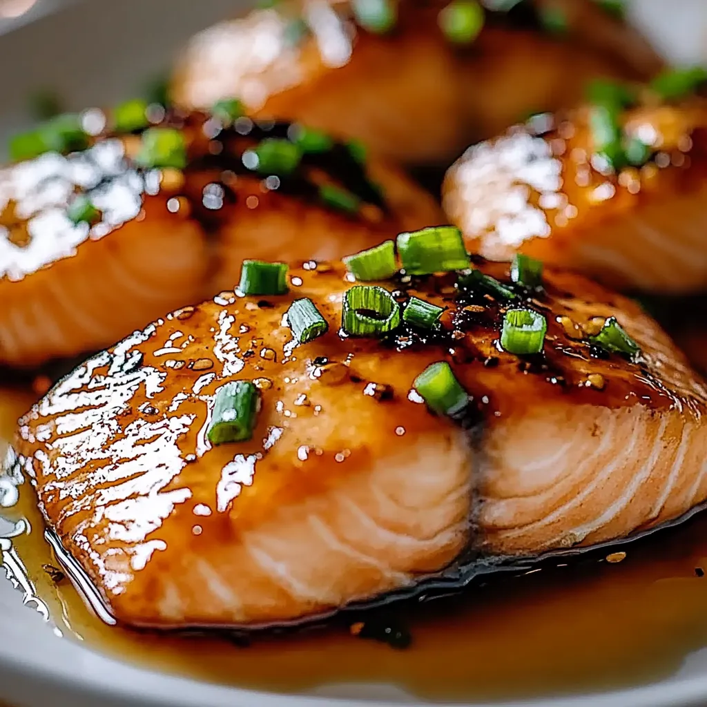 Ein Teller mit Fisch in leckerer Soße.