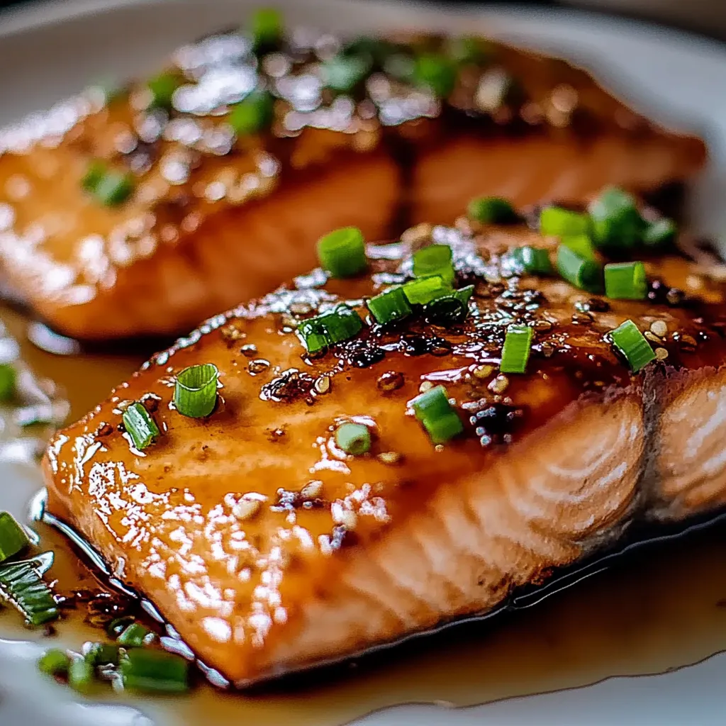 Ein Teller mit Fisch, oben drauf Frühlingszwiebeln.