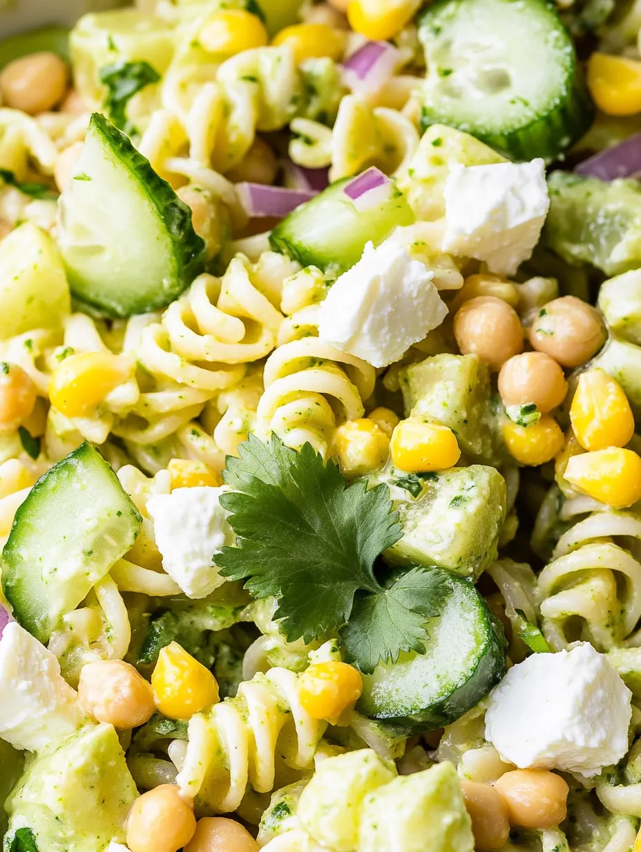 Eine Schüssel mit Nudeln, Gemüse und Käse.