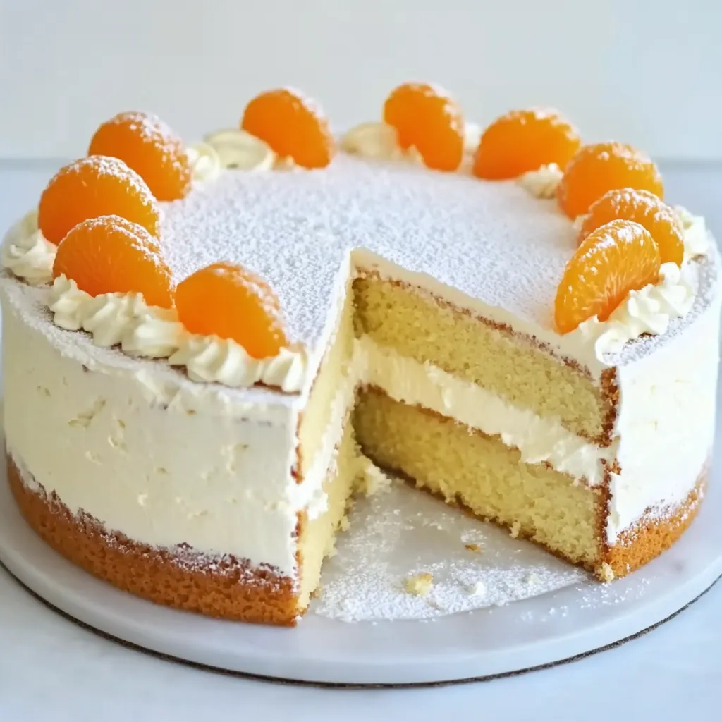 Eine Schokotorte mit Zitrusscheiben dekoriert.